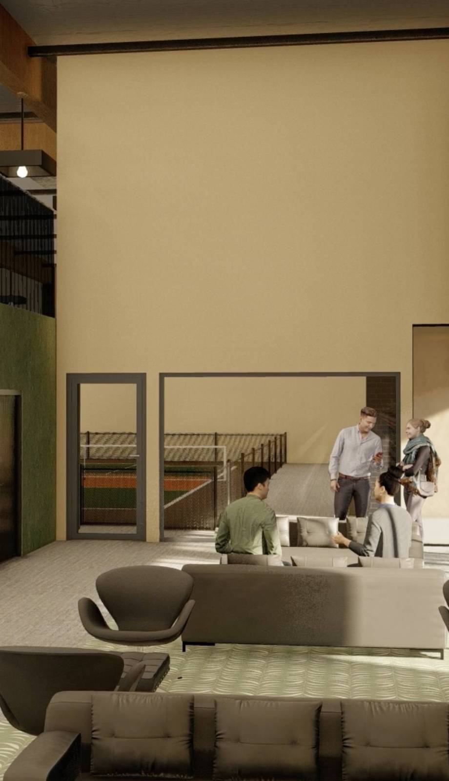 Screenshot Thousand Oaks Corporate Pickleball Event Render
